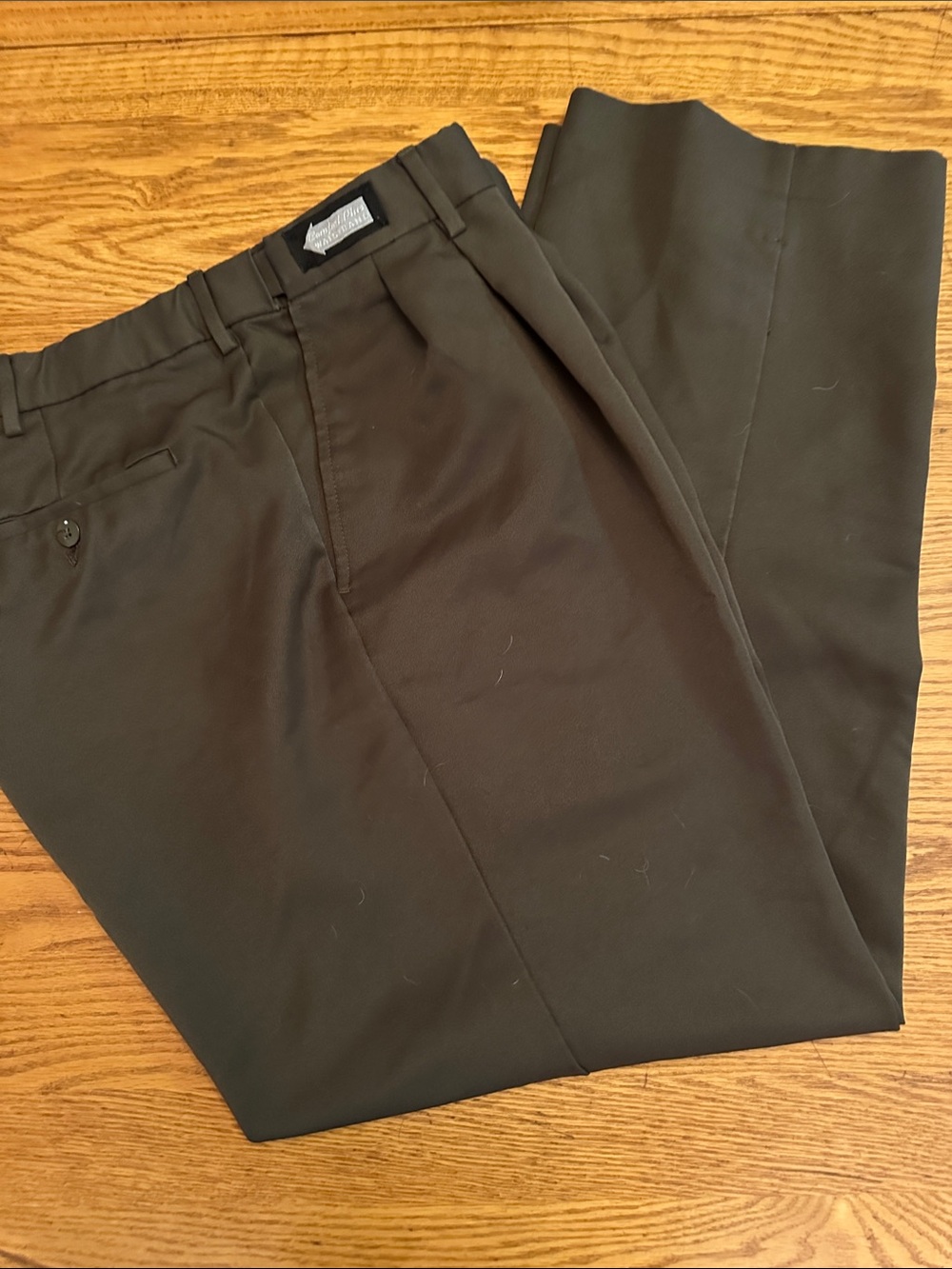 Men's Brown Dress Pants - Classic Sz 38x30